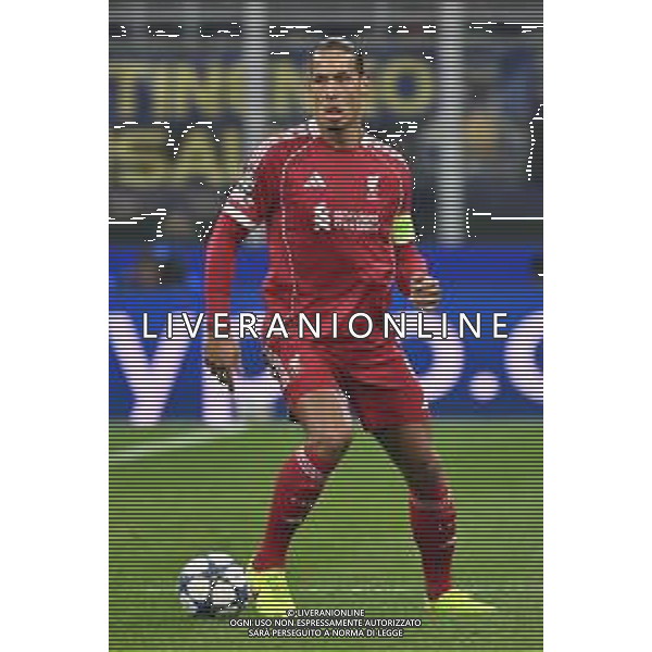 Inter vs Liverpool nella foto Virgil van Dijk (Liverpool) Milano 09-12-2025 Stadio Giuseppe Meazza - San Siro Inter vs Liverpool UEFA Champions League fase a girone unico - 6a giornata foto Roberto Garavaglia/Agenzia Aldo Liverani sas