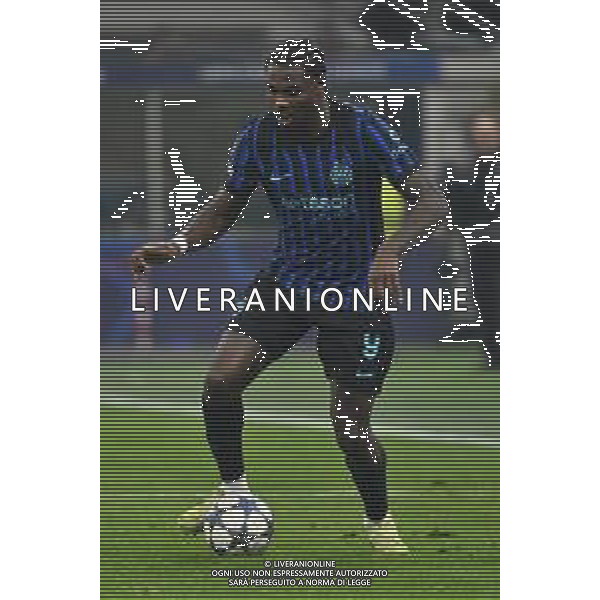 Inter vs Liverpool nella foto Marcus Thuram (Inter) Milano 09-12-2025 Stadio Giuseppe Meazza - San Siro Inter vs Liverpool UEFA Champions League fase a girone unico - 6a giornata foto Roberto Garavaglia/Agenzia Aldo Liverani sas