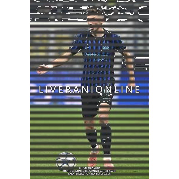 Inter vs Liverpool nella foto Petar Sucic (Inter) Milano 09-12-2025 Stadio Giuseppe Meazza - San Siro Inter vs Liverpool UEFA Champions League fase a girone unico - 6a giornata foto Roberto Garavaglia/Agenzia Aldo Liverani sas