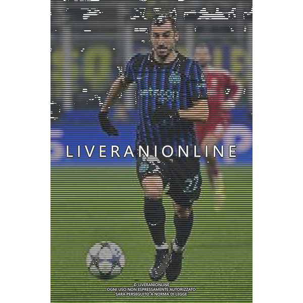 Inter vs Liverpool nella foto Henrikh Mkhitaryan (Inter) Milano 09-12-2025 Stadio Giuseppe Meazza - San Siro Inter vs Liverpool UEFA Champions League fase a girone unico - 6a giornata foto Roberto Garavaglia/Agenzia Aldo Liverani sas