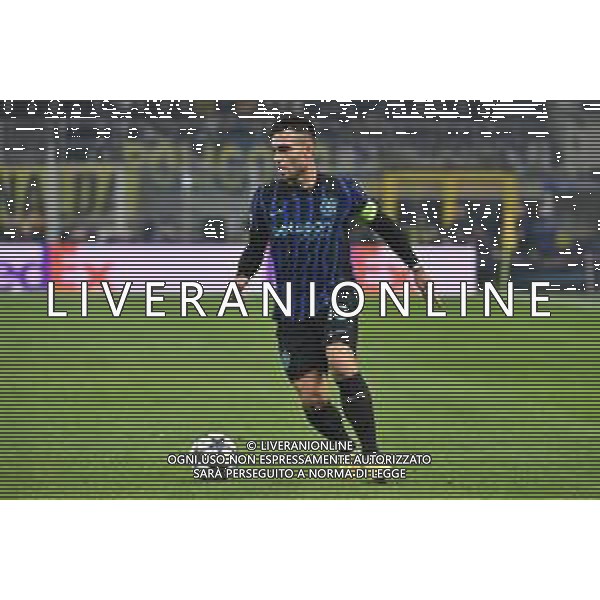 Inter vs Liverpool nella foto Lautaro Martinez (Inter) Milano 09-12-2025 Stadio Giuseppe Meazza - San Siro Inter vs Liverpool UEFA Champions League fase a girone unico - 6a giornata foto Roberto Garavaglia/Agenzia Aldo Liverani sas