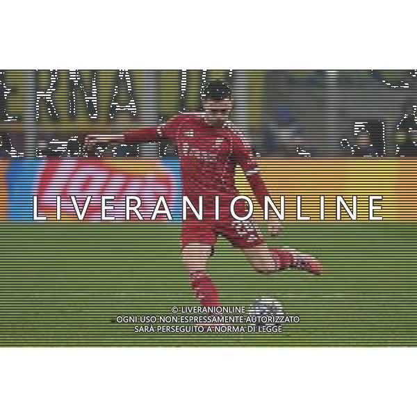 Inter vs Liverpool nella foto Andrew Robertson (Liverpool) Milano 09-12-2025 Stadio Giuseppe Meazza - San Siro Inter vs Liverpool UEFA Champions League fase a girone unico - 6a giornata foto Roberto Garavaglia/Agenzia Aldo Liverani sas
