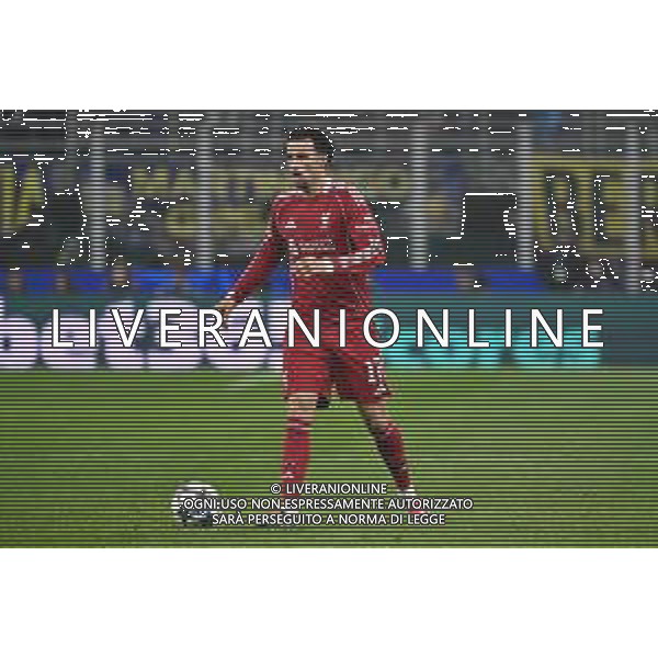Inter vs Liverpool nella foto Curtis Jones (Liverpool) Milano 09-12-2025 Stadio Giuseppe Meazza - San Siro Inter vs Liverpool UEFA Champions League fase a girone unico - 6a giornata foto Roberto Garavaglia/Agenzia Aldo Liverani sas