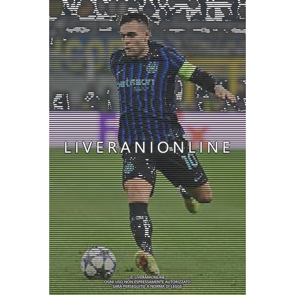Inter vs Liverpool nella foto Lautaro Martinez (Inter) Milano 09-12-2025 Stadio Giuseppe Meazza - San Siro Inter vs Liverpool UEFA Champions League fase a girone unico - 6a giornata foto Roberto Garavaglia/Agenzia Aldo Liverani sas