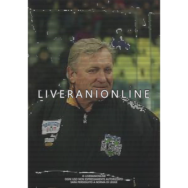 NEG COL-25-11-1999 PARMA SEDICESIMI DI FINALE DI COPPA UEFA PARMA-STURM GRAZ 2-1 NELLA FOTO IVICA OSIM ALLENATORE STURM GRAZ AG ALDO LIVERANI SAS