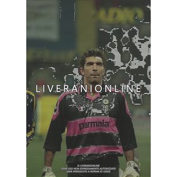 NEG COL-25-11-1999 PARMA SEDICESIMI DI FINALE DI COPPA UEFA PARMA-STURM GRAZ 2-1 NELLA FOTO GIANLUIGI BUFFON AG ALDO LIVERANI SAS