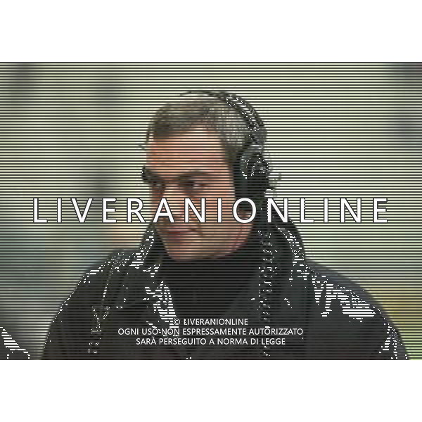 NEG COL-25-11-1999 PARMA SEDICESIMI DI FINALE DI COPPA UEFA PARMA-STURM GRAZ 2-1 NELLA FOTO IL TELECRONISTA FABRIZIO FAILLA AG ALDO LIVERANI SAS