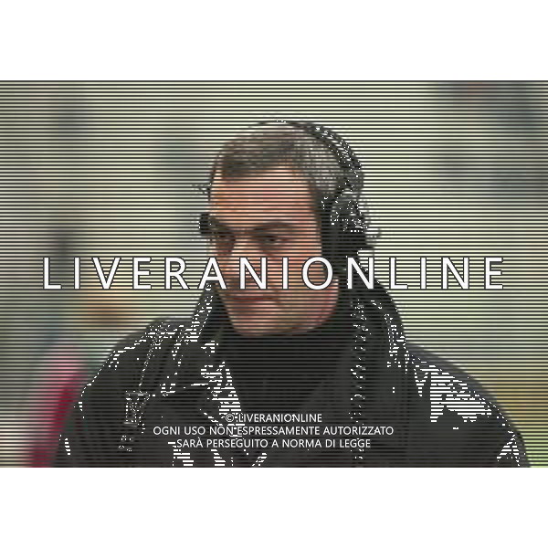 NEG COL-25-11-1999 PARMA SEDICESIMI DI FINALE DI COPPA UEFA PARMA-STURM GRAZ 2-1 NELLA FOTO IL TELECRONISTA FABRIZIO FAILLA AG ALDO LIVERANI SAS