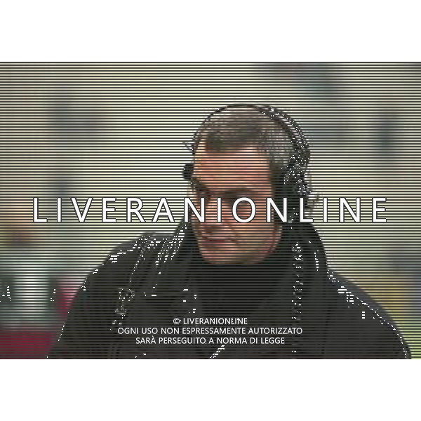 NEG COL-25-11-1999 PARMA SEDICESIMI DI FINALE DI COPPA UEFA PARMA-STURM GRAZ 2-1 NELLA FOTO IL TELECRONISTA FABRIZIO FAILLA AG ALDO LIVERANI SAS