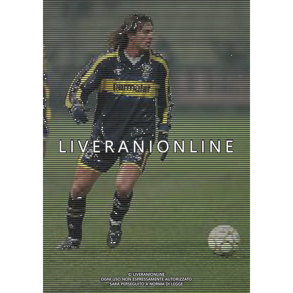 NEG COL-25-11-1999 PARMA SEDICESIMI DI FINALE DI COPPA UEFA PARMA-STURM GRAZ 2-1 NELLA FOTO DINO BAGGIO AG ALDO LIVERANI SAS