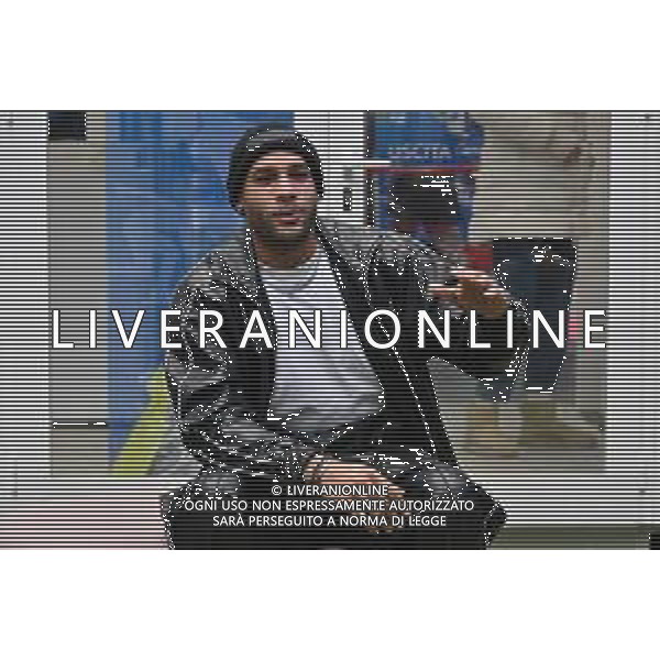 TVRG incontro Marcell Jacobs nella foto Marcell Jacobs Milano 10-12-2025 Il campipone olimpico Marcell Jacobs incontra e dialoga con alcuni studenti sotto il Palazzo della Regione, in piazza Città di Lombardia foto Roberto Garavaglia/Agenzia Aldo Liverani sas