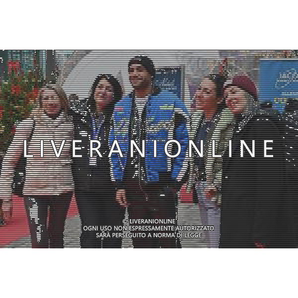 TVRG incontro Marcell Jacobs nella foto Marcell Jacobs Milano 10-12-2025 Il campipone olimpico Marcell Jacobs incontra e dialoga con alcuni studenti sotto il Palazzo della Regione, in piazza Città di Lombardia foto Roberto Garavaglia/Agenzia Aldo Liverani sas