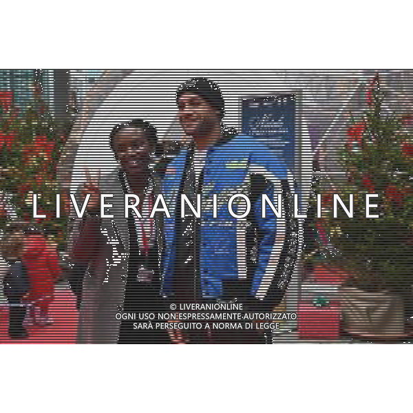 TVRG incontro Marcell Jacobs nella foto Marcell Jacobs Milano 10-12-2025 Il campipone olimpico Marcell Jacobs incontra e dialoga con alcuni studenti sotto il Palazzo della Regione, in piazza Città di Lombardia foto Roberto Garavaglia/Agenzia Aldo Liverani sas