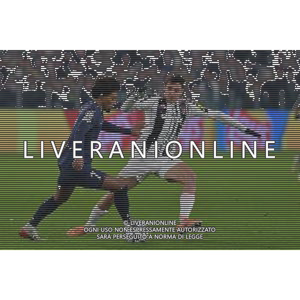 Torino 10.12.2025 Allianz Stadium © Manuela Viganti/Agenzia Aldo Liverani Juventus vs Pafos Uefa Champions League 2025/2026 6a giornata Nella foto: bruni e andrea cambiaso ©Viganti - AGENZIA ALDO LIVERANI SAS