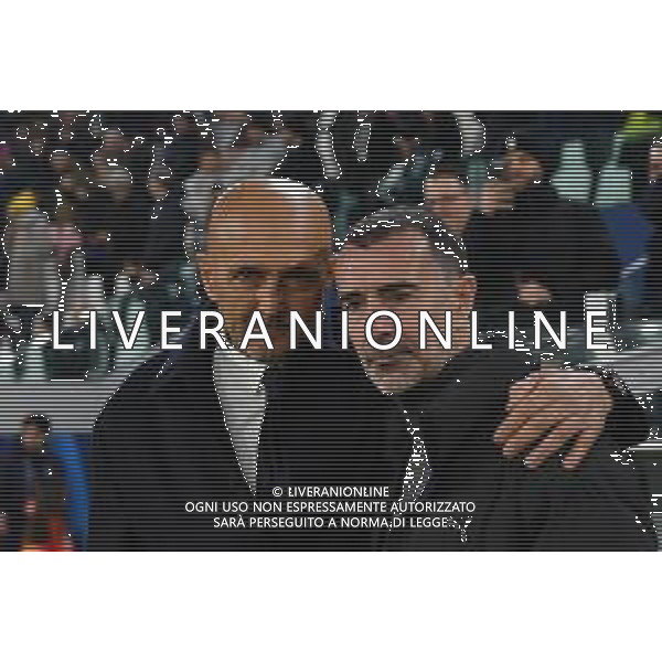 Torino 10.12.2025 Allianz Stadium © Manuela Viganti/Agenzia Aldo Liverani Juventus vs Pafos Uefa Champions League 2025/2026 6a giornata Nella foto: luciano spalletti e juan carlos carcedo ©Viganti - AGENZIA ALDO LIVERANI SAS