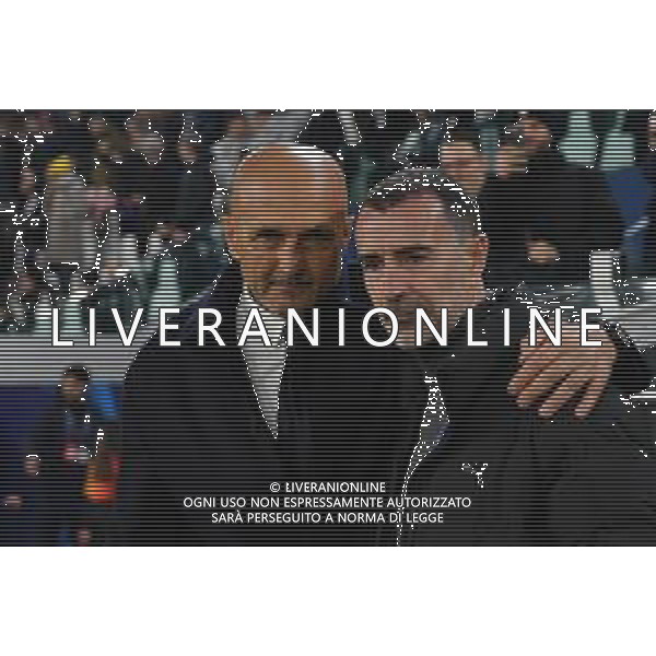 Torino 10.12.2025 Allianz Stadium © Manuela Viganti/Agenzia Aldo Liverani Juventus vs Pafos Uefa Champions League 2025/2026 6a giornata Nella foto: luciano spalletti e juan carlos carcedo ©Viganti - AGENZIA ALDO LIVERANI SAS