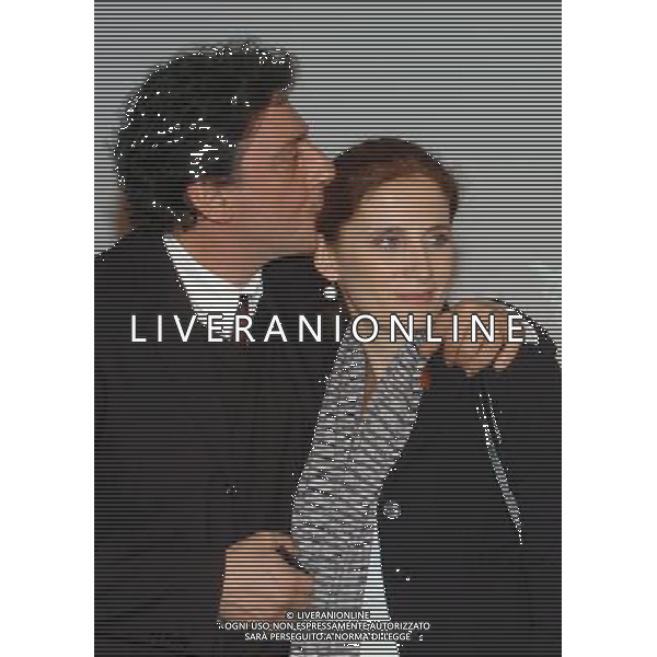 Milano 06/03/2006 Presentazione Spettacolo \'Zorro\' nella foto: Sergio Castellito e Margaret Mazzantini foto Danilo Recalcati / AG.Aldo Liverani