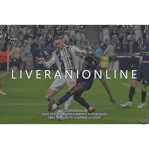 Torino 10.12.2025 Allianz Stadium © Manuela Viganti/Agenzia Aldo Liverani Juventus vs Pafos Uefa Champions League 2025/2026 6a giornata Nella foto: teun koopmeiners e derrick luckassen ©Viganti - AGENZIA ALDO LIVERANI SAS