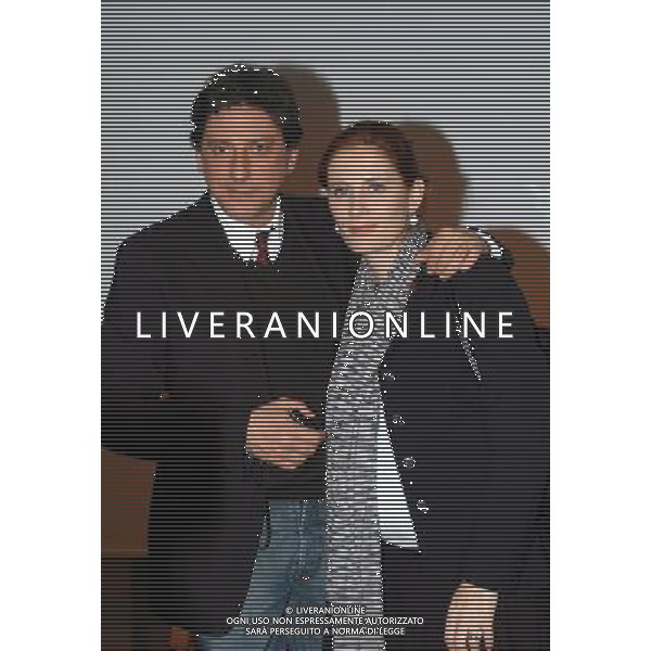 Milano 06/03/2006 Presentazione Spettacolo \'Zorro\' nella foto: Sergio Castellito e Margaret Mazzantini foto Danilo Recalcati / AG.Aldo Liverani