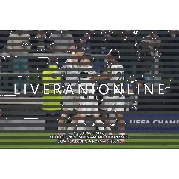 Torino 10.12.2025 Allianz Stadium © Manuela Viganti/Agenzia Aldo Liverani Juventus vs Pafos Uefa Champions League 2025/2026 6a giornata Nella foto: esultanza juventus dopo il gol di jonathan david ©Viganti - AGENZIA ALDO LIVERANI SAS