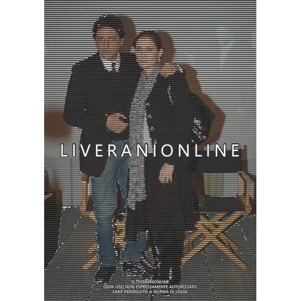 Milano 06/03/2006 Presentazione Spettacolo \'Zorro\' nella foto: Sergio Castellito e Margaret Mazzantini foto Danilo Recalcati / AG.Aldo Liverani