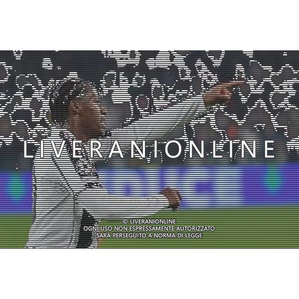 Torino 10.12..25 Allianz Stadium @Manuela Viganti/Ag. Aldo Liverani sas Juventus vs Pafos Champions Leaugue 2025/2026 Nella foto: esultanza gol di david ©Viganti - AGENZIA ALDO LIVERANI SAS