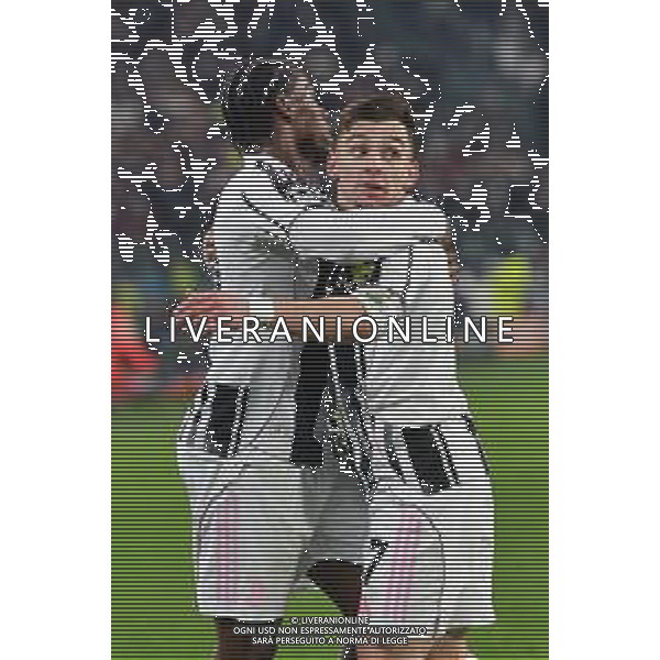 Torino 10.12..25 Allianz Stadium @Manuela Viganti/Ag. Aldo Liverani sas Juventus vs Pafos Champions Leaugue 2025/2026 Nella foto: esultanza gol di david ©Viganti - AGENZIA ALDO LIVERANI SAS