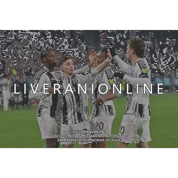 Torino 10.12..25 Allianz Stadium @Manuela Viganti/Ag. Aldo Liverani sas Juventus vs Pafos Champions Leaugue 2025/2026 Nella foto: esultanza gol di david ©Viganti - AGENZIA ALDO LIVERANI SAS