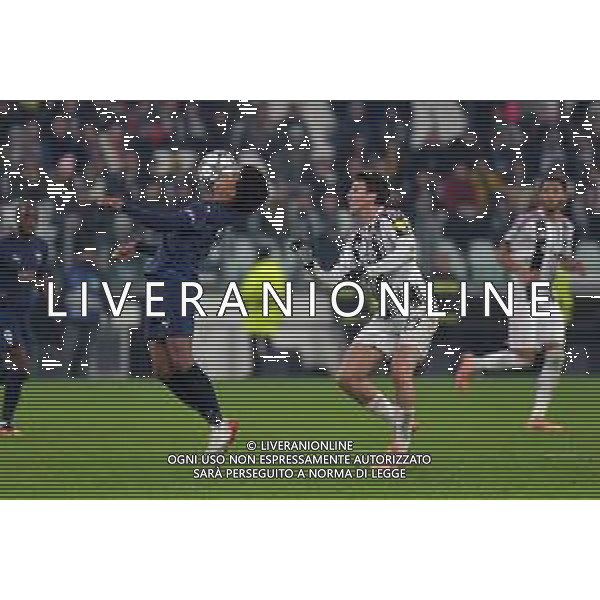 Torino 10.12.2025 Allianz Stadium © Manuela Viganti/Agenzia Aldo Liverani Juventus vs Pafos Uefa Champions League 2025/2026 6a giornata Nella foto: andrea cambiaso e bruno ©Viganti - AGENZIA ALDO LIVERANI SAS