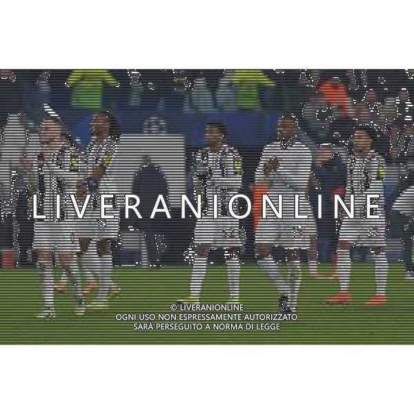 Torino 10.12.2025 Allianz Stadium © Manuela Viganti/Agenzia Aldo Liverani Juventus vs Pafos Uefa Champions League 2025/2026 6a giornata Nella foto: festa juventus a fine gara ©Viganti - AGENZIA ALDO LIVERANI SAS