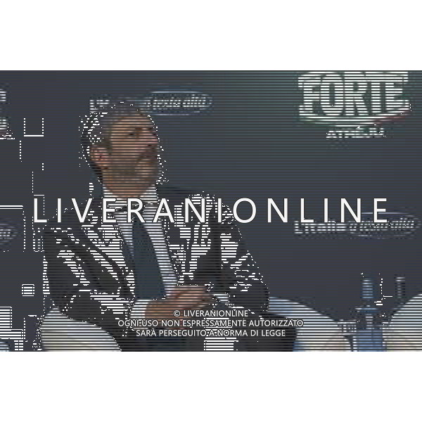 Roma 11 Dicembre 2025 Il Presidente della Regione Campania, Roberto Fico, partecipa al Panel ‘La coesione come volano di sviluppo’ all\'interno della manifestazione ATREJU 2025 Nella Foto: Roberto Fico Foto Credit: Andrea Bracaglia- AGENZIA ALDO LIVERANI SAS