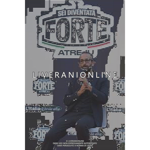 Roma 11 Dicembre 2025 Il Ministro della Giustizia Carlo Nordio partecipa al Panel ‘Una riforma a lungo attesa, la separazione delle carriere’ all\'interno della manifestazione ATREJU 2025 Nella Foto: Claudio Cerasa Foto Credit: Andrea Bracaglia- AGENZIA ALDO LIVERANI SAS