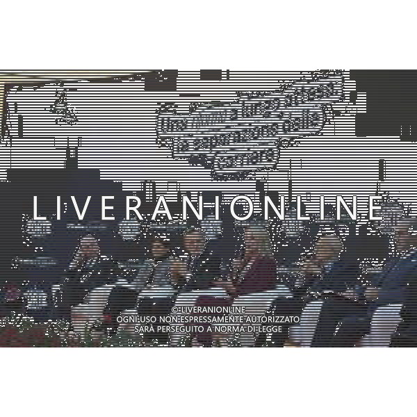 Roma 11 Dicembre 2025 Il Ministro della Giustizia Carlo Nordio partecipa al Panel ‘Una riforma a lungo attesa, la separazione delle carriere’ all\'interno della manifestazione ATREJU 2025 Nella Foto: Carlo Nordio, Debora Serracchiani, Alberto Balboni, Silvia Albano, Sabino Cassese, Antonio Di Pietro Foto Credit: Andrea Bracaglia- AGENZIA ALDO LIVERANI SAS