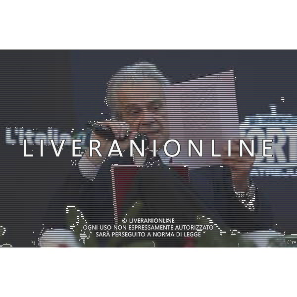 Roma 11 Dicembre 2025 Il Ministro della Giustizia Carlo Nordio partecipa al Panel ‘Una riforma a lungo attesa, la separazione delle carriere’ all\'interno della manifestazione ATREJU 2025 Nella Foto: Gaetano Azzariti Foto Credit: Andrea Bracaglia- AGENZIA ALDO LIVERANI SAS