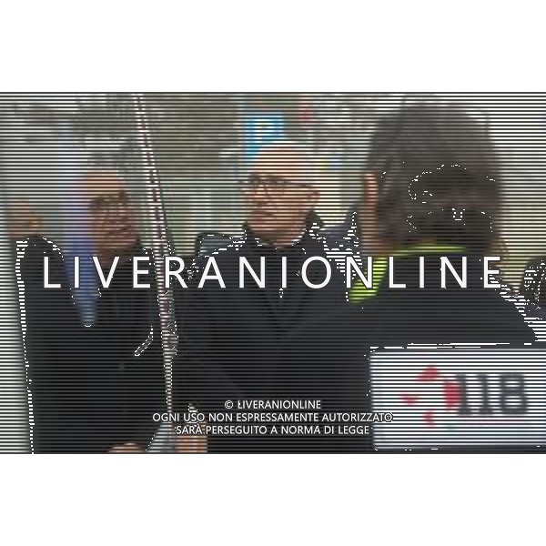 IMOLA 11 12 2025 piazzale antistante il Pronto Soccorso dell’Ospedale S. Maria della Scaletta (Imola). cerimonia di donazione della nuova ambulanza al territorio imolese da parte della Cooperativa Trasporti Imola.NELLA FOTO GIULIANO CAMORANI PRESIDENTE COOPERATIVA TRASPORI IMOLA ©SANNA - AGENZIA ALDO LIVERANI SAS