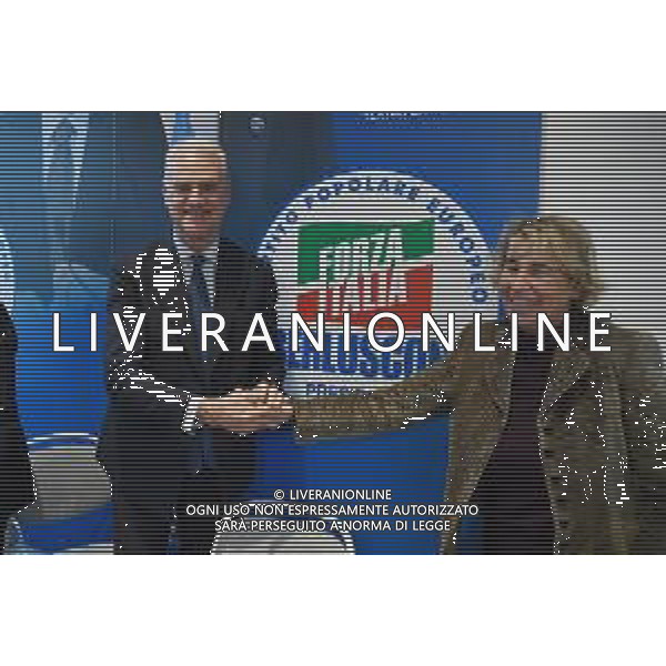 Torino 11-12-25 Conferenza stampa di Forza Italia "prosegue la fuga in Forza Italia" nella foto Paolo Zangrillo e Stefania Craxi Foto Gla/ag. Aldo Liverani s.a.s- AGENZIA ALDO LIVERANI SAS- AGENZIA ALDO LIVERANI SAS
