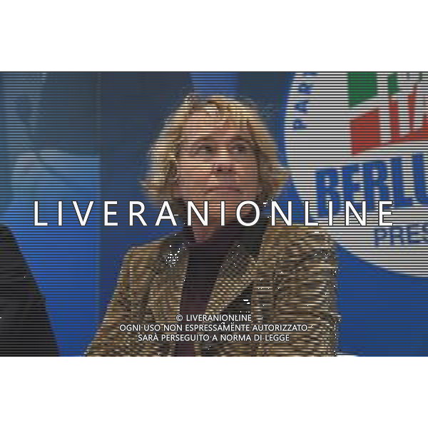Torino 11-12-25 Conferenza stampa di Forza Italia "prosegue la fuga in Forza Italia" nella foto Stefania Craxi Foto Gla/ag. Aldo Liverani s.a.s- AGENZIA ALDO LIVERANI SAS- AGENZIA ALDO LIVERANI SAS