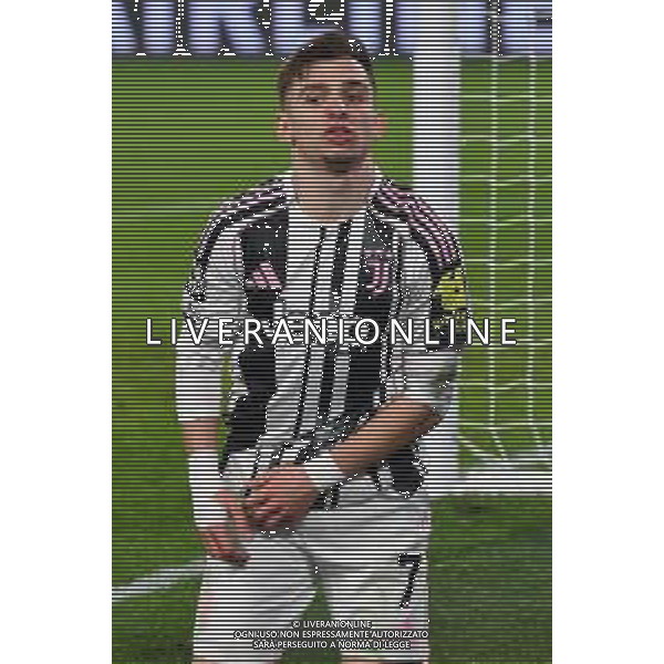 10.12..2025 Allianz Stadium TVAF-©Alessandro Falzone/Ag. Aldo Liverani sas Juventus vs Patos Champions League 2025/2026 Nella foto: Francisco Conceicao ©TVAF Falzone - AGENZIA ALDO LIVERANI SAS