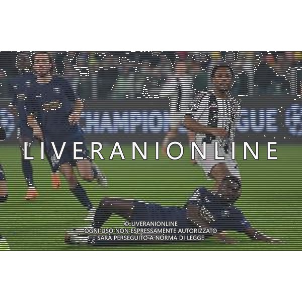 10.12..2025 Allianz Stadium TVAF-©Alessandro Falzone/Ag. Aldo Liverani sas Juventus vs Patos Champions League 2025/2026 Nella foto: Lois Openda ©TVAF Falzone - AGENZIA ALDO LIVERANI SAS