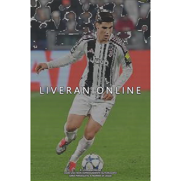 10.12..2025 Allianz Stadium TVAF-©Alessandro Falzone/Ag. Aldo Liverani sas Juventus vs Patos Champions League 2025/2026 Nella foto: Vasilije Adzic ©TVAF Falzone - AGENZIA ALDO LIVERANI SAS