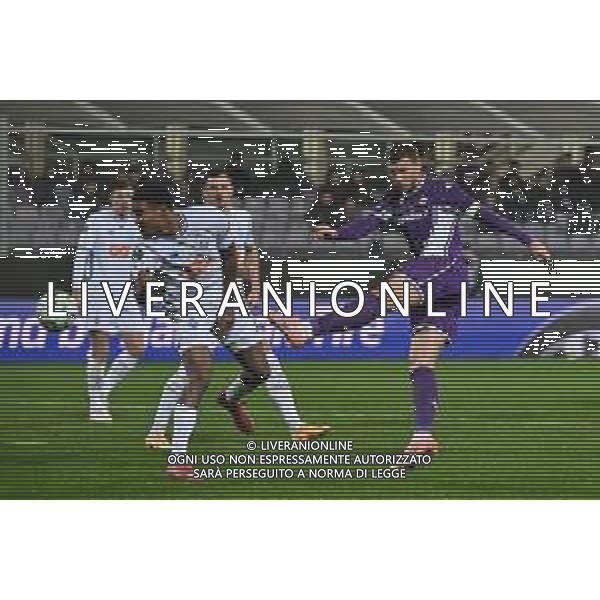 TVRG Fiorentina vs Dinamo Kiev nella foto Edin Dzeko (Fiorentina) occasione da gol Firenze 11-12-2025 Stadio Artemio Franchi Fiorentina vs Dinamo Kiev UEFA Conference League fase a girone unico - 5a giornata foto Roberto Garavaglia/Agenzia Aldo Liverani sas