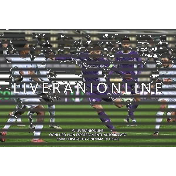 TVRG Fiorentina vs Dinamo Kiev nella foto Edin Dzeko (Fiorentina) occasione da gol Firenze 11-12-2025 Stadio Artemio Franchi Fiorentina vs Dinamo Kiev UEFA Conference League fase a girone unico - 5a giornata foto Roberto Garavaglia/Agenzia Aldo Liverani sas