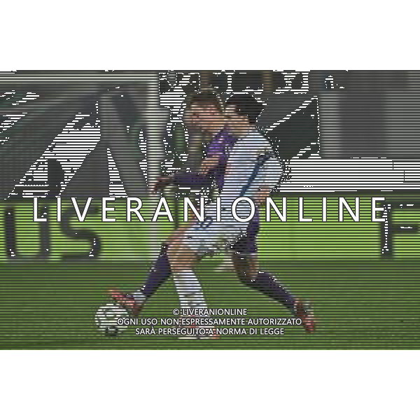 TVRG Fiorentina vs Dinamo Kiev nella foto Hans Nicolussi Caviglia (Fiorentina) e Mykola Shaparenko (Dinamo Kiev) Firenze 11-12-2025 Stadio Artemio Franchi Fiorentina vs Dinamo Kiev UEFA Conference League fase a girone unico - 5a giornata foto Roberto Garavaglia/Agenzia Aldo Liverani sas