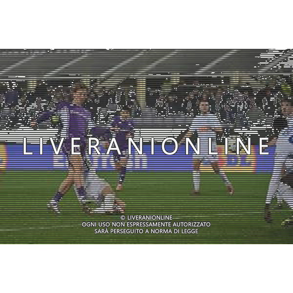 TVRG Fiorentina vs Dinamo Kiev nella foto Albert Gudmundsson (Fiorentina) segna il gol del 2 a 1 Firenze 11-12-2025 Stadio Artemio Franchi Fiorentina vs Dinamo Kiev UEFA Conference League fase a girone unico - 5a giornata foto Roberto Garavaglia/Agenzia Aldo Liverani sas