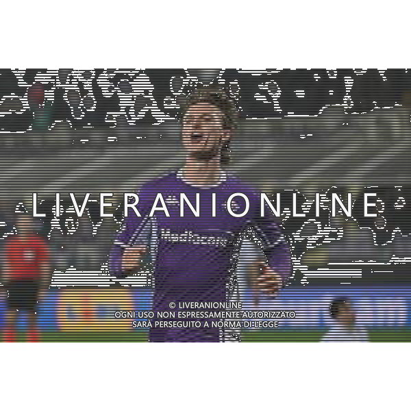 TVRG Fiorentina vs Dinamo Kiev nella foto Albert Gudmundsson (Fiorentina) esultanza dopo il gol del 2 a 1 Firenze 11-12-2025 Stadio Artemio Franchi Fiorentina vs Dinamo Kiev UEFA Conference League fase a girone unico - 5a giornata foto Roberto Garavaglia/Agenzia Aldo Liverani sas