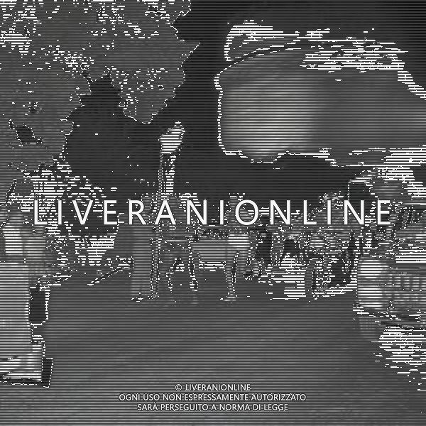 NEG-1960 OLIMPIADI DI ROMA-LA MARATONA NELLA FOTO 11 BAKILA ABEBE FOTO SANDRO VESPASIANI-AG ALDO LIVERANI SAS