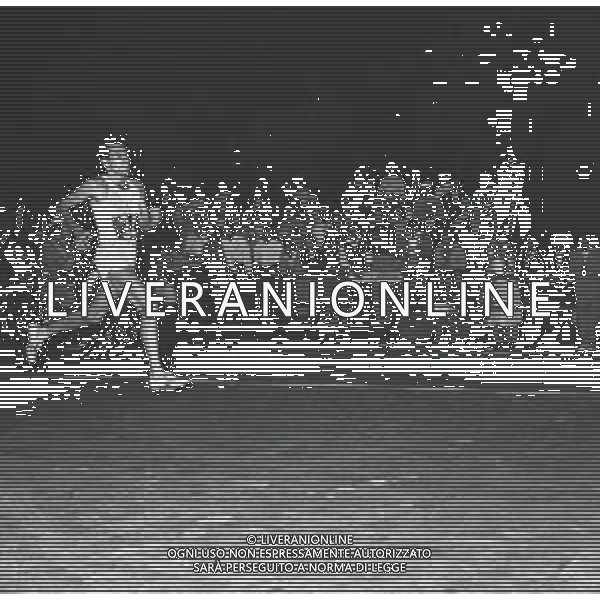 NEG-1960 OLIMPIADI DI ROMA-LA MARATONA FOTO SANDRO VESPASIANI-AG ALDO LIVERANI SAS