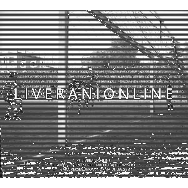 NEG-19-01-1958 VEONA-CAMPIONATO DI CALCIO SERIE B VERONA-PRO PATRIA 2-0 NELLA FOTO AZIONE DI GIOCO AG ALDO LIVERANI SAS
