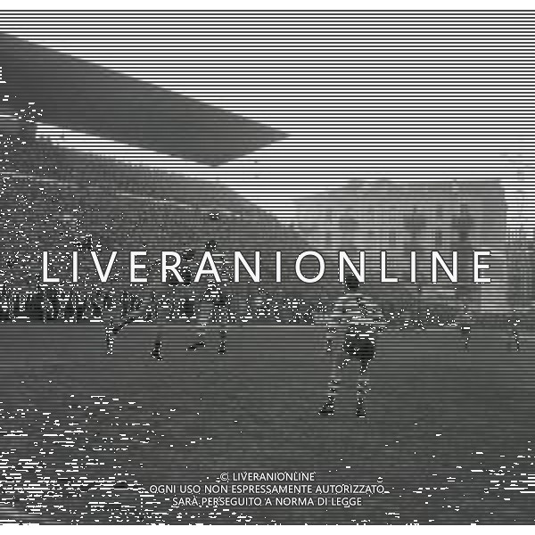 NEG-19-01-1958 VEONA-CAMPIONATO DI CALCIO SERIE B VERONA-PRO PATRIA 2-0 NELLA FOTO AZIONE DI GIOCO AG ALDO LIVERANI SAS