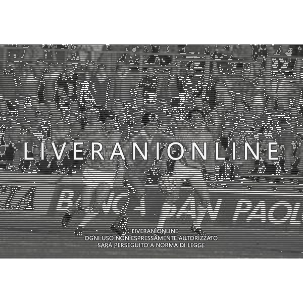 NEG-29-01-1989 BRESCIA-CAMPIONATO DI CALCIO SERIE B BRESCIA-PICANZA 2-0 NELLA FOTO GIAMPIERO SCAGLIA E LEONARDO OCCHIPINTI AG ALDO LIVERANI SAS